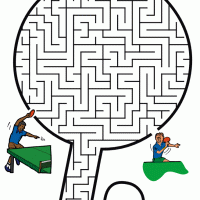 Ping Pong Maze