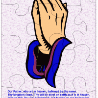Praying Hand Jigsaw Puzzle