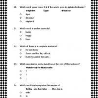 Preposition and Punctuation Worksheet