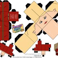 Princess Cube Paper Dolls