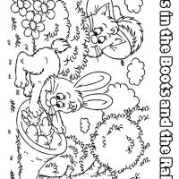 Puss in the Boots and the Rabbit Coloring Sheets