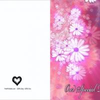 &amp;amp;quot;Our Special Day&amp;amp;quot; Blank Wedding Invitation