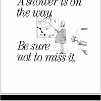 Shower Is On the Way Baby Shower Invitation