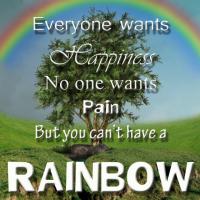 Rainbow After Rain Motivational Quotes
