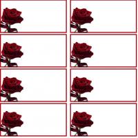 Rose Address Label