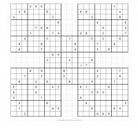 Samurai Sudoku - Easy 