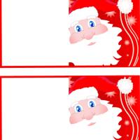 Santa Face Gift Card