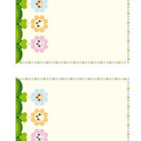 Smiling Flowers Stationery