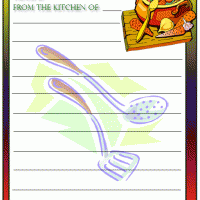 Soup Recipe Card