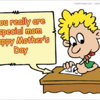Special Mom Postcard
