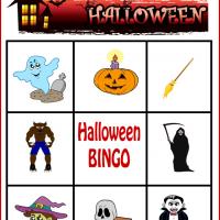 Spooky Halloween Bingo Card 2