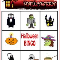 Spooky Halloween Bingo Card 3