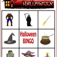 Spooky Halloween Bingo Card 4