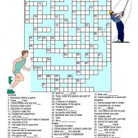 sports themed crossword