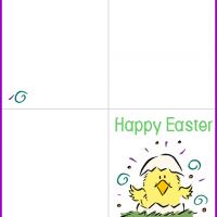 Spring Chick Easter Card