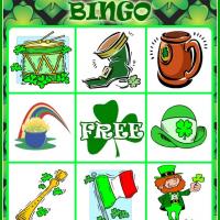 St. Patrick's Day Bingo Card 2