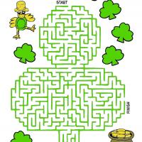 St. Patrick's Day Maze