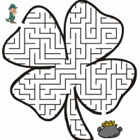 St Patrick's Day Maze