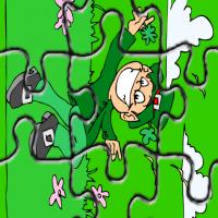 St. Patty's Day Fun Green Puzzle