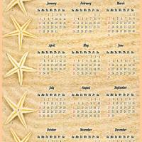 Starfish in the Beach 2013 Calendar