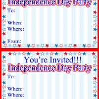 Stars and Stripes Independence Day Party