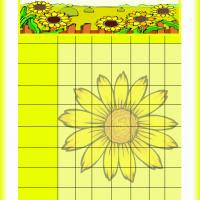 Sunflower Chore Chart