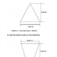Surface Area Of Triangle And Trapezoid