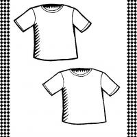 Pair of T-Shirts Flash Card