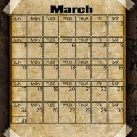 Taped Parchment March 2013