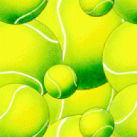 Tennis Balls Bookmark