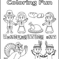 Thanksgiving Coloring Fun