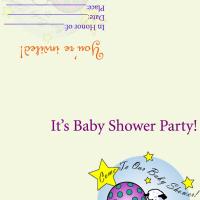 Toy Baby Shower Invitation
