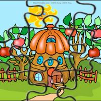 Tree House With Apple Trees