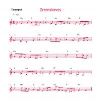 Trumpet - Greensleeves