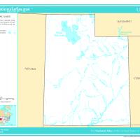 US Map- Utah Rivers and Streams