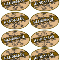 VIntage Homemade Label