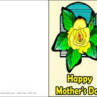 Yellow Rose For Mom