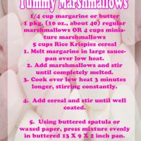 Yummy Marshmallow Recipe